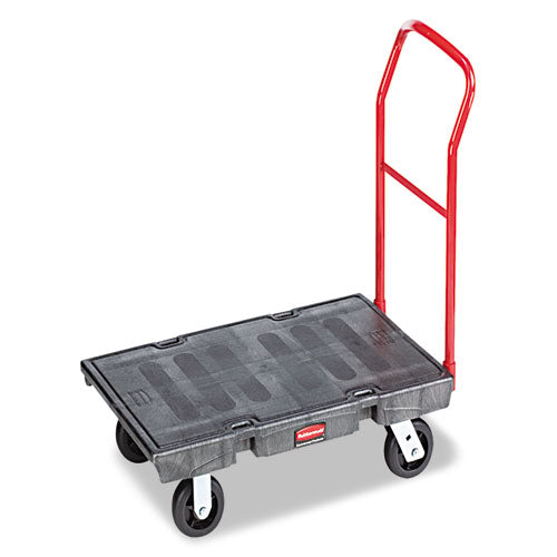 Rubbermaid® Commercial wholesale. Rubbermaid® Heavy-duty Platform Truck Cart, 2,000 Lb Capacity, 24 X 48 Platform, Black. HSD Wholesale: Janitorial Supplies, Breakroom Supplies, Office Supplies.