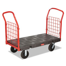 Load image into Gallery viewer, Rubbermaid® Commercial wholesale. Rubbermaid® Heavy-duty Platform Truck Cart, 1,200 Lb Capacity, 24 X 48 Platform, Black. HSD Wholesale: Janitorial Supplies, Breakroom Supplies, Office Supplies.
