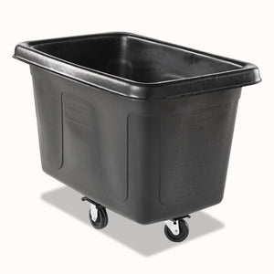 Rubbermaid® Commercial wholesale. Rubbermaid® Cube Truck, Rectangular, 300 Lb Capacity, Black. HSD Wholesale: Janitorial Supplies, Breakroom Supplies, Office Supplies.