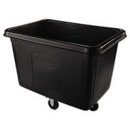 Rubbermaid® Commercial wholesale. Rubbermaid® Cube Truck, Rectangular, 500 Lb Capacity, Black. HSD Wholesale: Janitorial Supplies, Breakroom Supplies, Office Supplies.