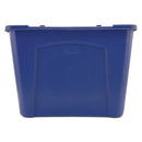 Rubbermaid® Commercial wholesale. Rubbermaid® Stacking Recycle Bin, Rectangular, Polyethylene, 14 Gal, Blue. HSD Wholesale: Janitorial Supplies, Breakroom Supplies, Office Supplies.
