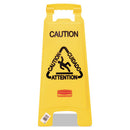 Rubbermaid® Commercial wholesale. Rubbermaid® Multilingual "caution" Floor Sign, Plastic, 11 X 12 X 25, Bright Yellow. HSD Wholesale: Janitorial Supplies, Breakroom Supplies, Office Supplies.
