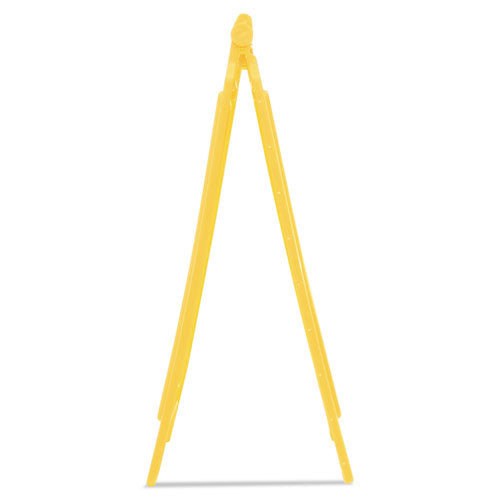Rubbermaid® Commercial wholesale. Rubbermaid® Caution Wet Floor Floor Sign, Plastic, 11 X 12 X 25, Bright Yellow. HSD Wholesale: Janitorial Supplies, Breakroom Supplies, Office Supplies.