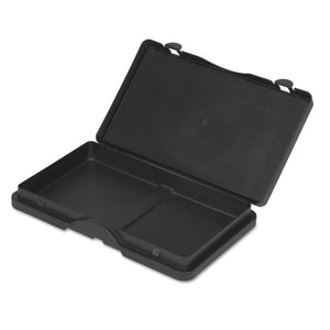 Rubbermaid® Commercial wholesale. Rubbermaid® Storage-trash Compartment Cover, Plastic, Black. HSD Wholesale: Janitorial Supplies, Breakroom Supplies, Office Supplies.