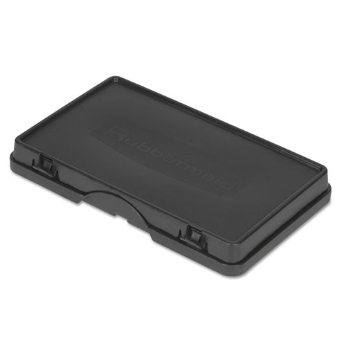 Rubbermaid® Commercial wholesale. Rubbermaid® Storage-trash Compartment Cover, Plastic, Black. HSD Wholesale: Janitorial Supplies, Breakroom Supplies, Office Supplies.