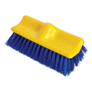 Rubbermaid® Commercial wholesale. Rubbermaid® Bi-level Deck Scrub Brush, Polypropylene Fibers, 10 Plastic Block, Tapered Hole. HSD Wholesale: Janitorial Supplies, Breakroom Supplies, Office Supplies.