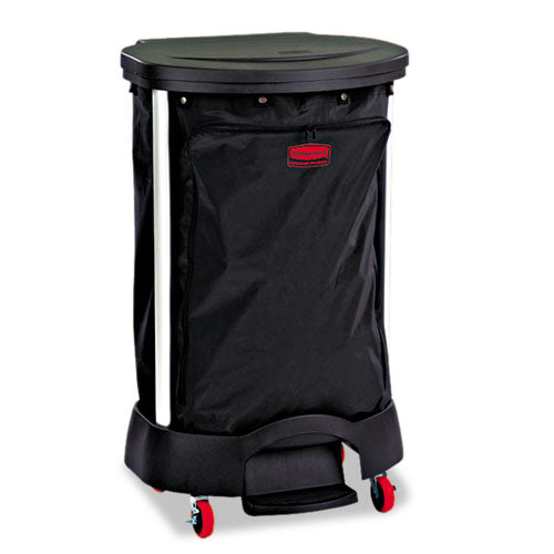 Rubbermaid® Commercial wholesale. Rubbermaid® Premium Step-on Linen Hamper Bag, 30 Gal, 13.38w X 19.88d X 29.25h, Nylon, Black. HSD Wholesale: Janitorial Supplies, Breakroom Supplies, Office Supplies.