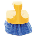 Rubbermaid® Commercial wholesale. Rubbermaid® Long Handle Scrub Brush, 6" Brush, Yellow Plastic Handle-blue Bristles. HSD Wholesale: Janitorial Supplies, Breakroom Supplies, Office Supplies.