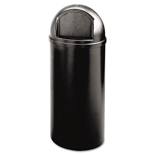 Rubbermaid® Commercial wholesale. Rubbermaid® Marshal Classic Container, Round, Polyethylene, 15 Gal, Black. HSD Wholesale: Janitorial Supplies, Breakroom Supplies, Office Supplies.