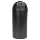 Rubbermaid® Commercial wholesale. Rubbermaid® Marshal Classic Container, Round, Polyethylene, 15 Gal, Brown. HSD Wholesale: Janitorial Supplies, Breakroom Supplies, Office Supplies.