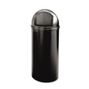Rubbermaid® Commercial wholesale. Rubbermaid® Marshal Classic Container, Round, Polyethylene, 25 Gal, Black. HSD Wholesale: Janitorial Supplies, Breakroom Supplies, Office Supplies.