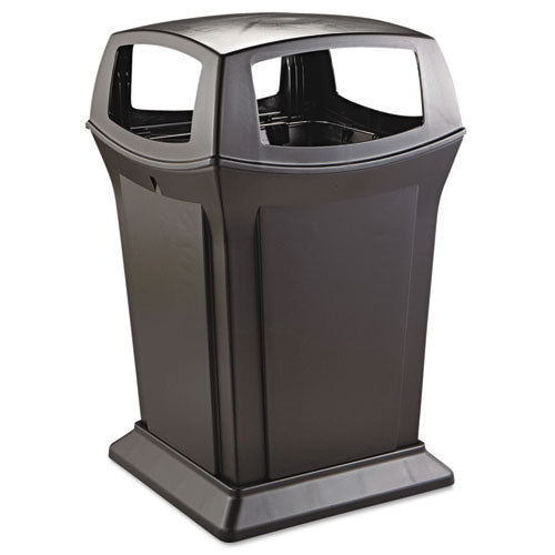 Rubbermaid® Commercial wholesale. Rubbermaid® Ranger Fire-safe Container, Square, Structural Foam, 45 Gal, Black. HSD Wholesale: Janitorial Supplies, Breakroom Supplies, Office Supplies.