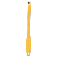 Load image into Gallery viewer, Rubbermaid® Commercial wholesale. Rubbermaid® Synthetic-fill Tile And Grout Brush, 8 1-2&quot; Long, Yellow Plastic Handle. HSD Wholesale: Janitorial Supplies, Breakroom Supplies, Office Supplies.