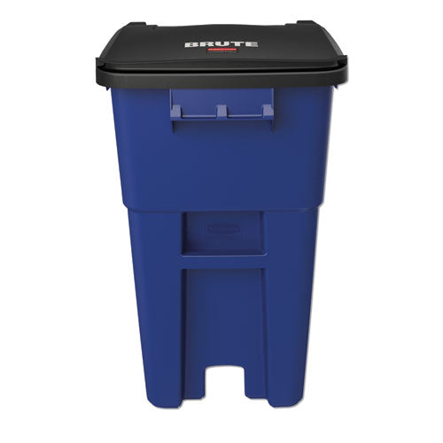 Rubbermaid® Commercial wholesale. Rubbermaid® Brute Rollout Container, Square, Plastic, 50 Gal, Blue. HSD Wholesale: Janitorial Supplies, Breakroom Supplies, Office Supplies.