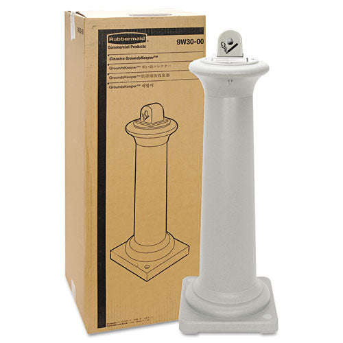 Rubbermaid® Commercial wholesale. Rubbermaid® Groundskeeper Tuscan Receptacle, 13 X 13 X 38.38, Sandstone. HSD Wholesale: Janitorial Supplies, Breakroom Supplies, Office Supplies.