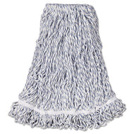 Rubbermaid® Commercial wholesale. Rubbermaid® Web Foot Finish Mop, Cotton-synthetic, White, Large, 1