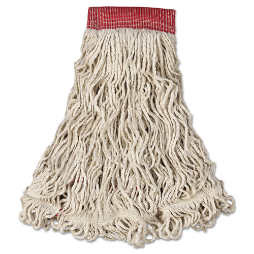 Rubbermaid® Commercial wholesale. Rubbermaid® Swinger Loop Wet Mop Head, Large, Cotton-synthetic, White, 6-carton. HSD Wholesale: Janitorial Supplies, Breakroom Supplies, Office Supplies.