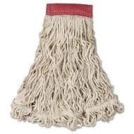 Rubbermaid® Commercial wholesale. Rubbermaid® Swinger Loop Wet Mop Head, Large, Cotton-synthetic, White, 6-carton. HSD Wholesale: Janitorial Supplies, Breakroom Supplies, Office Supplies.