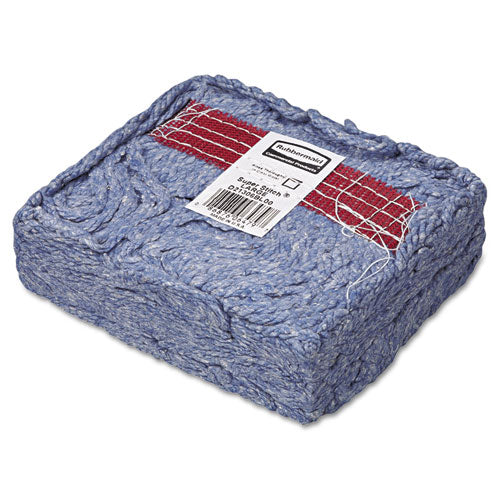 Rubbermaid® Commercial wholesale. Rubbermaid® Super Stitch Blend Mop Head, Large, Cotton-synthetic, Blue, 6-carton. HSD Wholesale: Janitorial Supplies, Breakroom Supplies, Office Supplies.