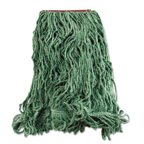 Rubbermaid® Commercial wholesale. Rubbermaid® Super Stitch Blend Mop Heads, Cotton-synthetic, Green, Large. HSD Wholesale: Janitorial Supplies, Breakroom Supplies, Office Supplies.