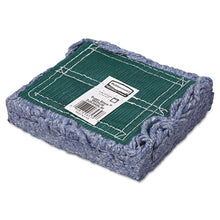 Load image into Gallery viewer, Rubbermaid® Commercial wholesale. Rubbermaid® Super Stitch Blend Mop Head, Medium, Cotton-synthetic, Blue, 6-carton. HSD Wholesale: Janitorial Supplies, Breakroom Supplies, Office Supplies.