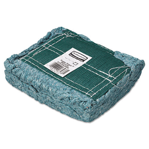 Rubbermaid® Commercial wholesale. Rubbermaid® Super Stitch Blend Mop Head, Medium, Cotton-synthetic, Green, 6-carton. HSD Wholesale: Janitorial Supplies, Breakroom Supplies, Office Supplies.