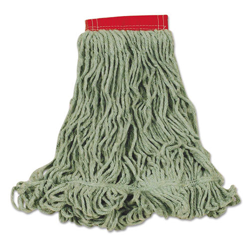 Rubbermaid® Commercial wholesale. Rubbermaid® Super Stitch Blend Mop Heads, Cotton-synthetic, Green, Large. HSD Wholesale: Janitorial Supplies, Breakroom Supplies, Office Supplies.