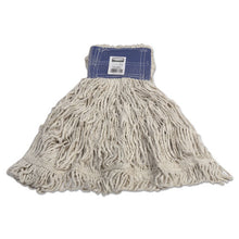 Load image into Gallery viewer, Rubbermaid® Commercial wholesale. Rubbermaid® Super Stitch Blend Mop, Cotton-synthetic, X-large, White, 6-carton. HSD Wholesale: Janitorial Supplies, Breakroom Supplies, Office Supplies.