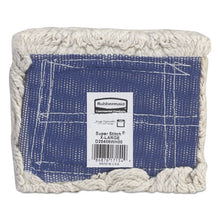 Load image into Gallery viewer, Rubbermaid® Commercial wholesale. Rubbermaid® Super Stitch Blend Mop, Cotton-synthetic, X-large, White, 6-carton. HSD Wholesale: Janitorial Supplies, Breakroom Supplies, Office Supplies.