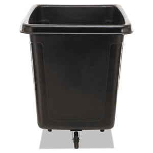 Rubbermaid® Commercial wholesale. Rubbermaid® Cube Truck, 500 Lb Capacity, Black. HSD Wholesale: Janitorial Supplies, Breakroom Supplies, Office Supplies.