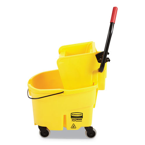 Rubbermaid® Commercial wholesale. Rubbermaid® Wavebrake 2.0 Bucket-wringer Combos, Side-press, 26 Qt, Plastic, Yellow. HSD Wholesale: Janitorial Supplies, Breakroom Supplies, Office Supplies.