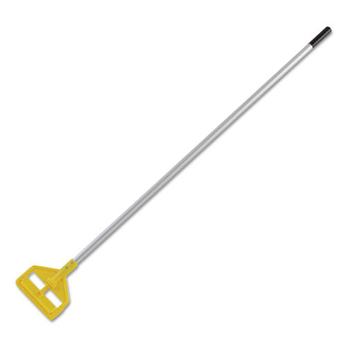 Rubbermaid® Commercial wholesale. Rubbermaid® Invader Aluminum Side-gate Wet-mop Handle, 60", Gray-yellow. HSD Wholesale: Janitorial Supplies, Breakroom Supplies, Office Supplies.