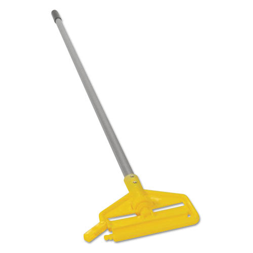 Rubbermaid® Commercial wholesale. Rubbermaid® Invader Aluminum Side-gate Wet-mop Handle, 1 Dia X 60, Gray-yellow. HSD Wholesale: Janitorial Supplies, Breakroom Supplies, Office Supplies.