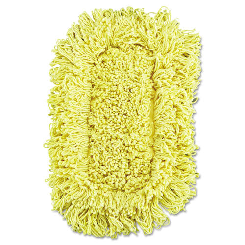 Rubbermaid® Commercial wholesale. Rubbermaid® Trapper Looped-end Dust Mop Head, 12 X 5, Yellow, 12-carton. HSD Wholesale: Janitorial Supplies, Breakroom Supplies, Office Supplies.