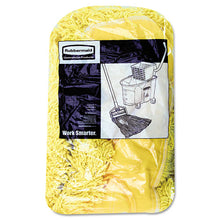 Load image into Gallery viewer, Rubbermaid® Commercial wholesale. Rubbermaid® Trapper Commercial Dust Mop, Looped-end Launderable, 5&quot; X 24&quot;, Yellow. HSD Wholesale: Janitorial Supplies, Breakroom Supplies, Office Supplies.