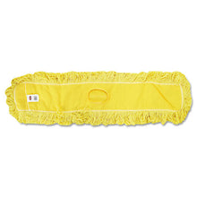Load image into Gallery viewer, Rubbermaid® Commercial wholesale. Rubbermaid® Trapper Commercial Dust Mop, Looped-end Launderable, 5&quot; X 48&quot;, Yellow. HSD Wholesale: Janitorial Supplies, Breakroom Supplies, Office Supplies.