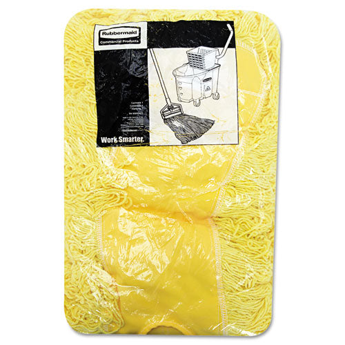 Rubbermaid® Commercial wholesale. Rubbermaid® Trapper Commercial Dust Mop, Looped-end Launderable, 5" X 48", Yellow. HSD Wholesale: Janitorial Supplies, Breakroom Supplies, Office Supplies.
