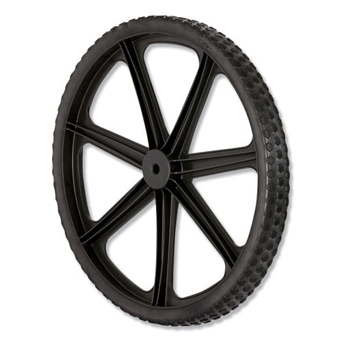 Rubbermaid® Commercial wholesale. Rubbermaid® Wheel For 5642, 5642-61 Big Wheel Cart, 20" Diameter, Black. HSD Wholesale: Janitorial Supplies, Breakroom Supplies, Office Supplies.