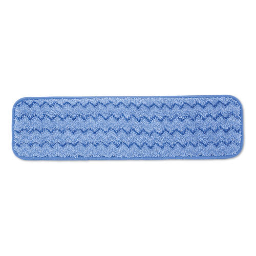 Rubbermaid® Commercial wholesale. Rubbermaid® Microfiber Wet Room Pad, Split Nylon-polyester Blend, 18