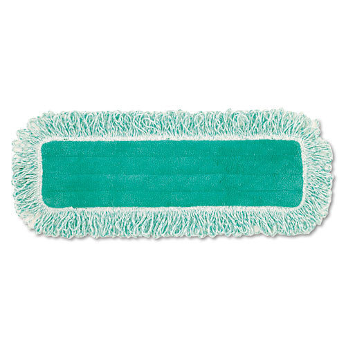 Rubbermaid® Commercial wholesale. Rubbermaid® Dust Pad With Fringe, Microfiber, 18" Long, Green. HSD Wholesale: Janitorial Supplies, Breakroom Supplies, Office Supplies.