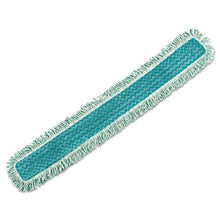 Load image into Gallery viewer, Rubbermaid® Commercial HYGEN™ wholesale. Rubbermaid® Hygen Dust Mop Heads With Fringe, Green, 48&quot;, Microfiber. HSD Wholesale: Janitorial Supplies, Breakroom Supplies, Office Supplies.
