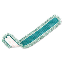 Load image into Gallery viewer, Rubbermaid® Commercial HYGEN™ wholesale. Rubbermaid® Hygen Dust Mop Heads With Fringe, Green, 48&quot;, Microfiber. HSD Wholesale: Janitorial Supplies, Breakroom Supplies, Office Supplies.