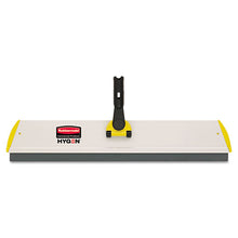 Load image into Gallery viewer, Rubbermaid® Commercial HYGEN™ wholesale. Rubbermaid® Hygen Quick Connect S-s Frame, Squeegee, 24w X 4 1-2d, Aluminum, Yellow. HSD Wholesale: Janitorial Supplies, Breakroom Supplies, Office Supplies.