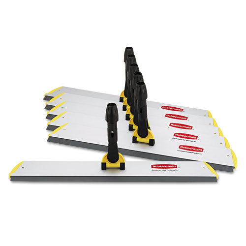 Rubbermaid® Commercial HYGEN™ wholesale. Rubbermaid® Hygen Quick Connect S-s Frame, Squeegee, 24w X 4 1-2d, Aluminum, Yellow. HSD Wholesale: Janitorial Supplies, Breakroom Supplies, Office Supplies.