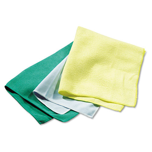 Rubbermaid® Commercial wholesale. Rubbermaid® Reusable Cleaning Cloths, Microfiber, 16 X 16, Yellow, 12-carton. HSD Wholesale: Janitorial Supplies, Breakroom Supplies, Office Supplies.