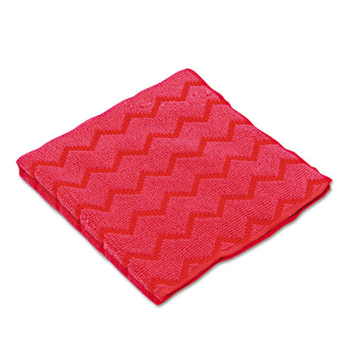 Rubbermaid® Commercial wholesale. Rubbermaid® Hygen Microfiber Cleaning Cloths, 16 X 16, Red, 12-carton. HSD Wholesale: Janitorial Supplies, Breakroom Supplies, Office Supplies.