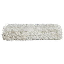Load image into Gallery viewer, Rubbermaid® Commercial wholesale. Rubbermaid® Flow Flat Mop, Nylon, 18&quot;, White,. HSD Wholesale: Janitorial Supplies, Breakroom Supplies, Office Supplies.