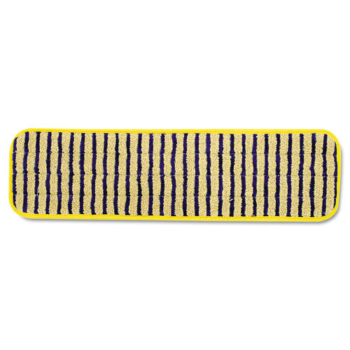 Rubbermaid® Commercial wholesale. Rubbermaid® Microfiber Scrubber Pad, Vertical Polyprolene Stripes, 18", Yellow, 6-carton. HSD Wholesale: Janitorial Supplies, Breakroom Supplies, Office Supplies.
