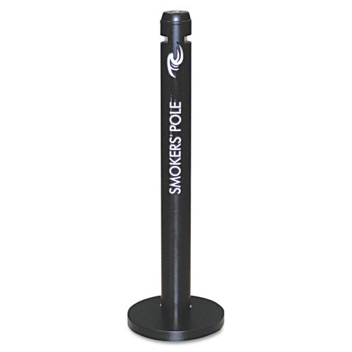 Rubbermaid® Commercial wholesale. Rubbermaid® Smoker's Pole, Round, Steel, 0.9 Gal, Black. HSD Wholesale: Janitorial Supplies, Breakroom Supplies, Office Supplies.