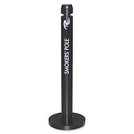 Rubbermaid® Commercial wholesale. Rubbermaid® Smoker's Pole, Round, Steel, 0.9 Gal, Black. HSD Wholesale: Janitorial Supplies, Breakroom Supplies, Office Supplies.